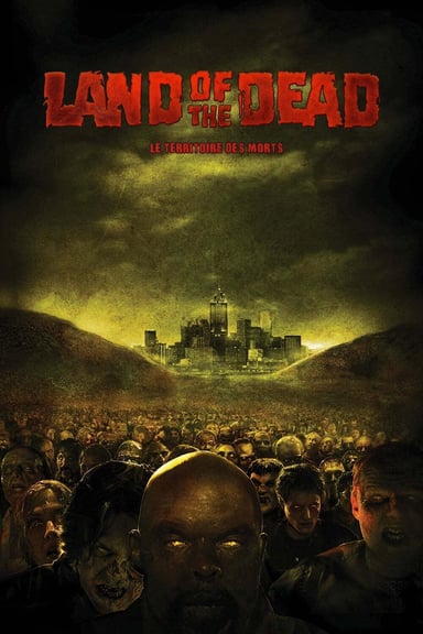 La terre des morts poster