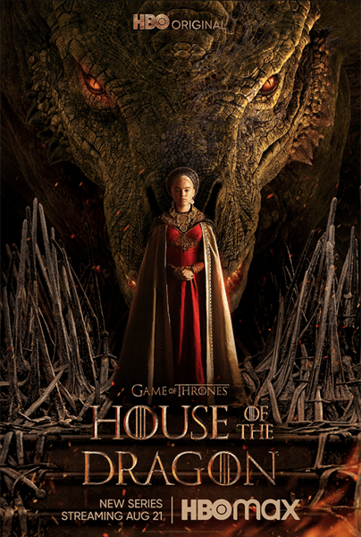 A promotional image for House of the Dragon.