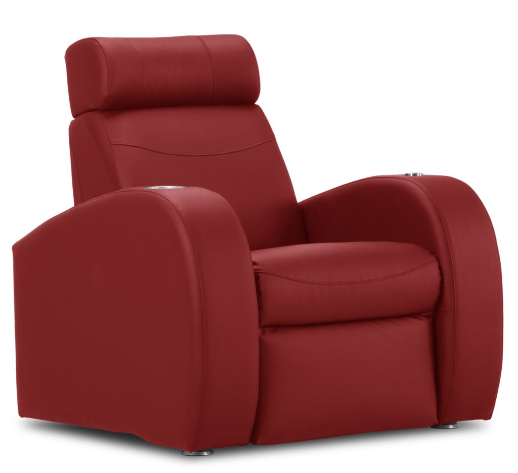 Un fauteuil rouge D-BOX Lifestyle by Jaymar Experience